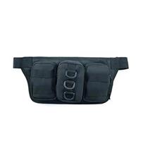  Tactical MOLLE-Compatible Waist Bag with Multi-Pocket Design